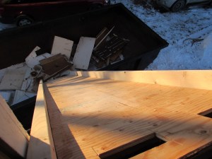 ....or perhaps a fireman's pole from the bedroom to the kitchen?