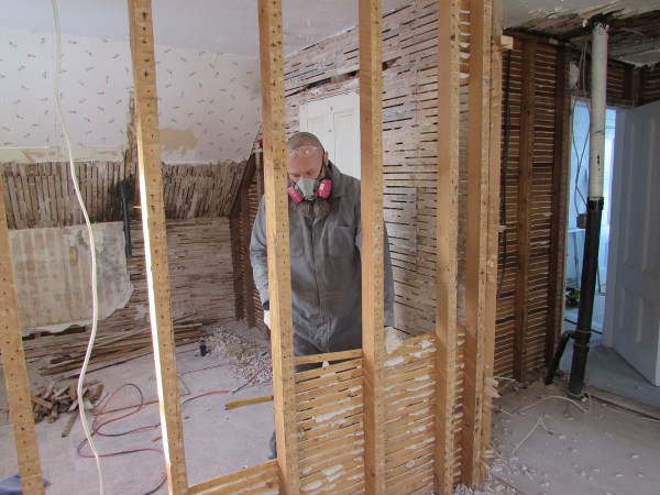 Removing the lath